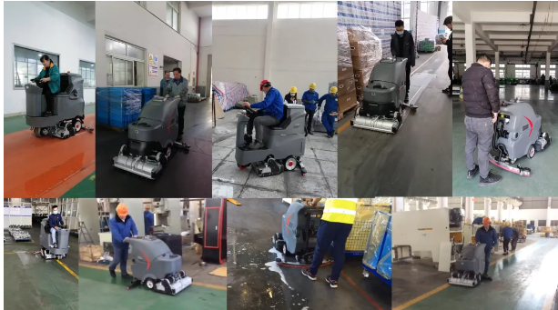 高美洗掃一體機(jī)，助力工廠地面高效清潔
